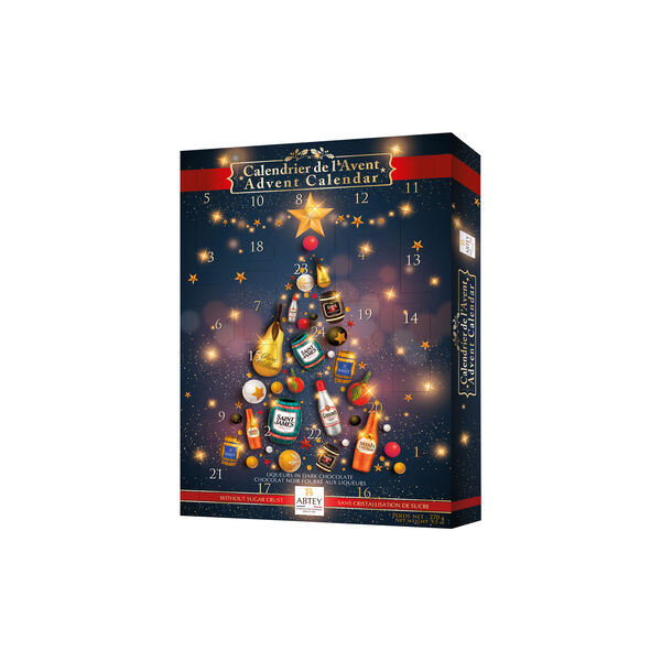 Kalender Christmas Magic, rød, Abtey