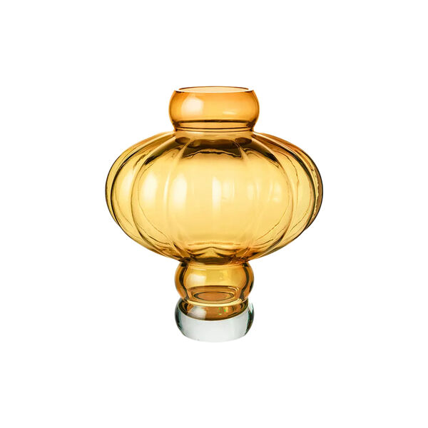 Balloon vase 08, amber, Louise Roe