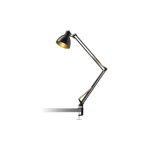 Archi T2 lampe, black/gold, Nordic Living