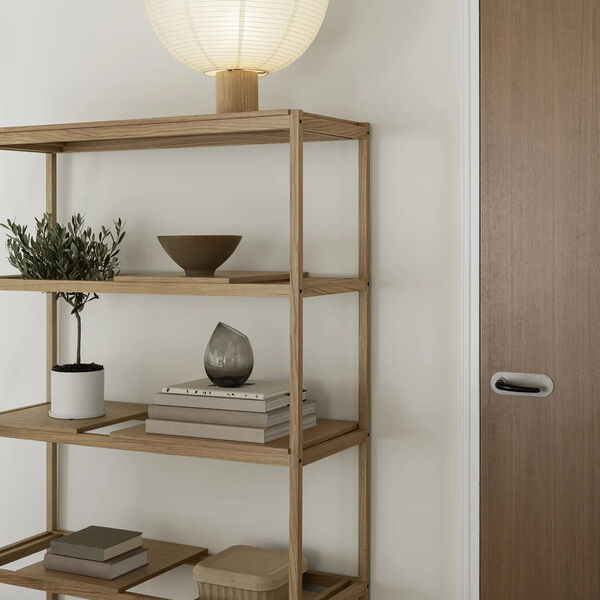 SUKOYA Wooden Shelf Large, natural lacquered, Blomus