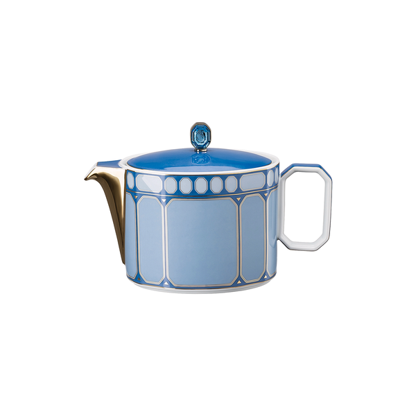 Signum Tekanne 2, azur, Rosenthal x Swarovski