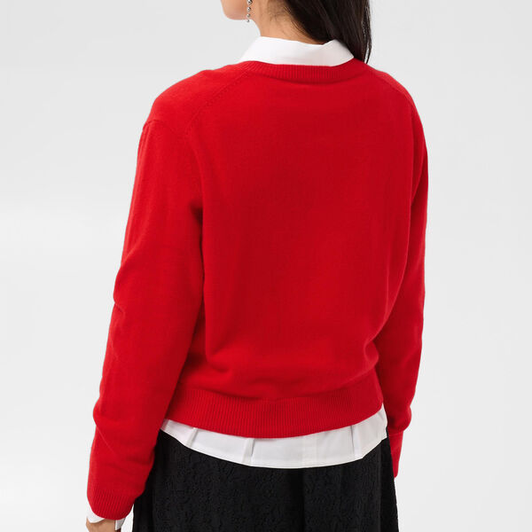 CarimiPW Cardigan | goji berry, Part Two
