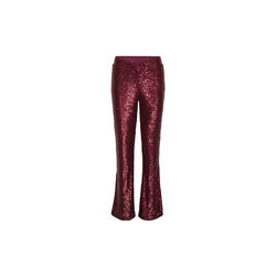 Karin Sequin Trousers, deep red, HUNKØN