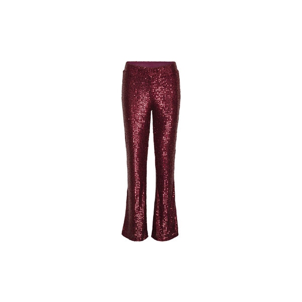Karin Sequin Trousers, deep red Karin Sequin Trousers, deep red, HUNKØN