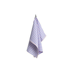 Canteen kj&oslash;kkenh&aring;ndkle (Organic), blue/light pink block stripe, HAY
