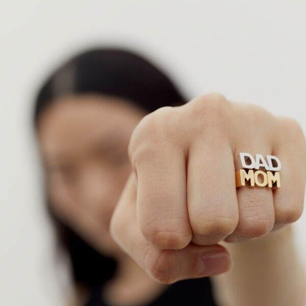 Dad Ring, silver Dad Ring, silver, Maria Black