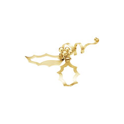 2026 Juleornament til bordet medium, gull, Georg Jensen