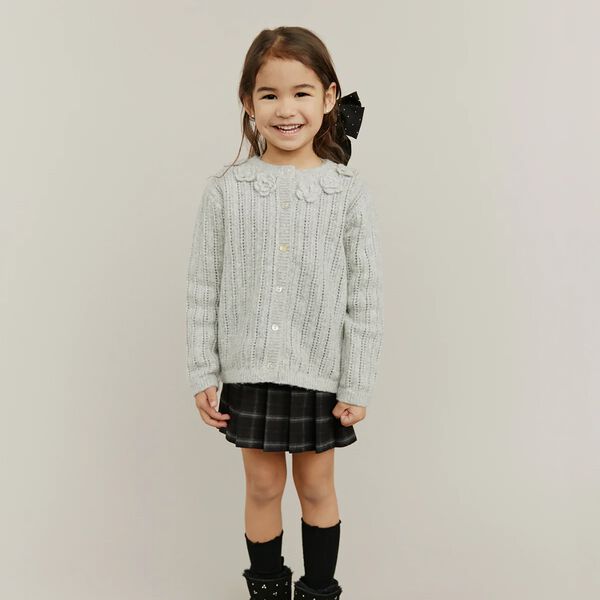 HennySB Cardigan, grey melange, Sofie Schnoor