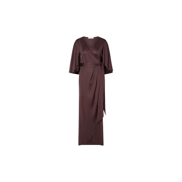 CYNTHIA DRESS | Dark Brown | Kjole, Ida Sj&ouml;stedt