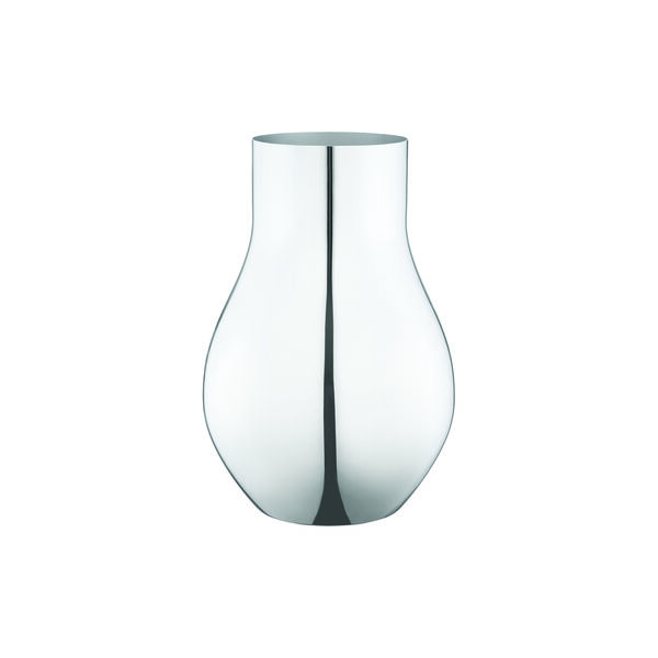 Cafu mellomstor vase, stål Cafu mellomstor vase, stål, Georg Jensen
