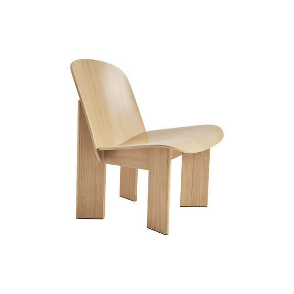 Chisel Lounge Chair, lacquered oak, HAY