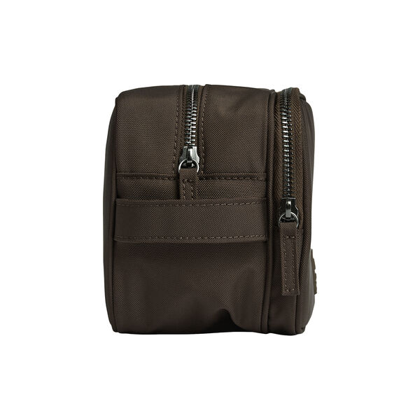 CareMBG Toiletry Bag Recycled, espresso brown, Markberg