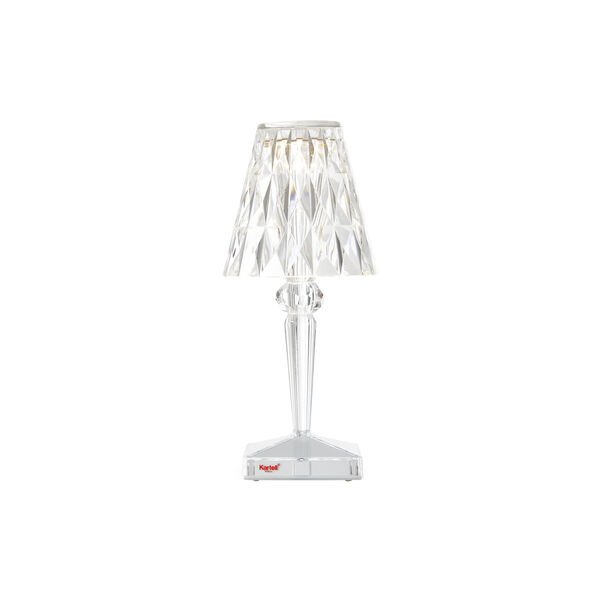 BATTERY bordlampe, crystal, Kartell
