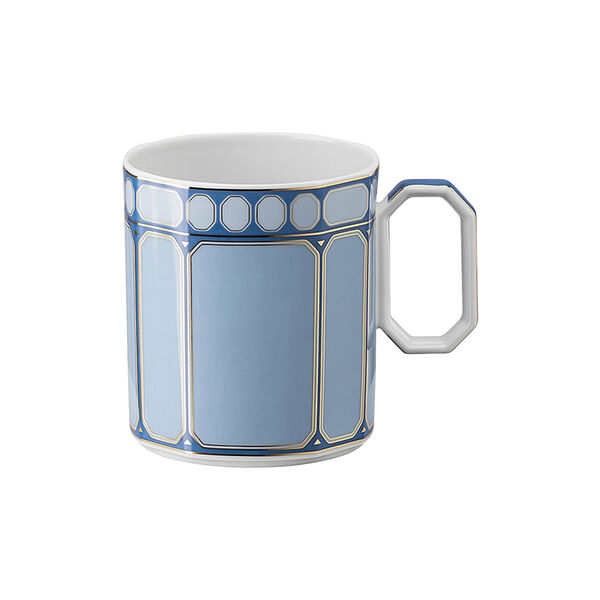 Signum Krus med håndtak, azur, Rosenthal x Swarovski