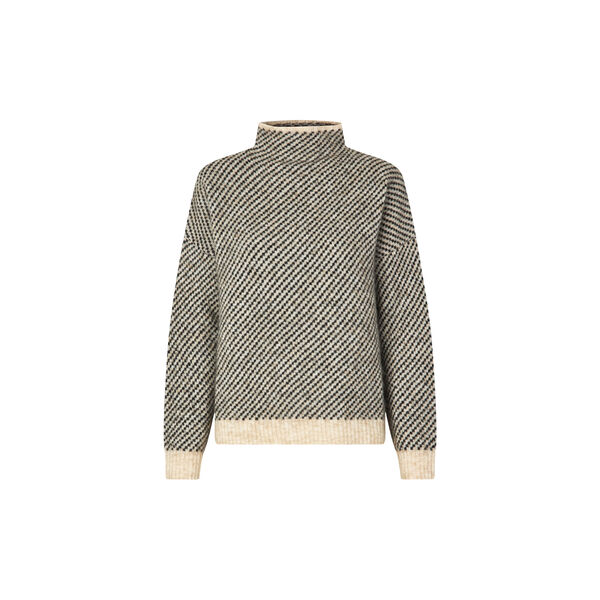 Capella strikket t-ringet hals, brazilian sand, Second Female