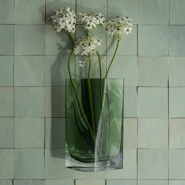 DUASIS Vase Medium, agave green, Blomus