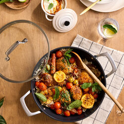 Ceramic sautergryte &Oslash; 30 cm, Le Creuset