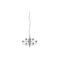 2097 LED lysekrone 18, krom 2097 LED lysekrone 18, krom, Flos