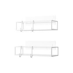 CUBIKO Dusjhyller, 2 stk, Umbra