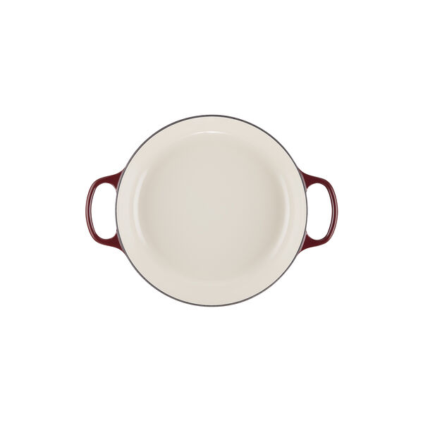 Signature st&oslash;pejern buffetgryte 30 cm, garnet, Le Creuset