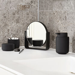 Bordspeil med 5x forstørrelse ume, svart, Zone Denmark