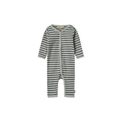 Jumpsuit L/S Dusty, 1396 soft blue stripe, Wheat