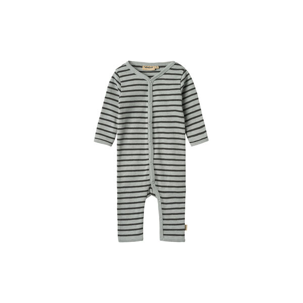 Jumpsuit L/S Dusty, 1396 soft blue stripe, Wheat