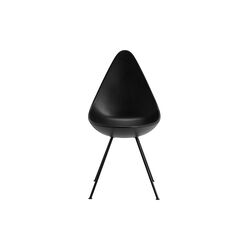 UTG&Aring;TT - Dr&aring;ben&trade; 3110 stol, black monochrome, Fritz Hansen