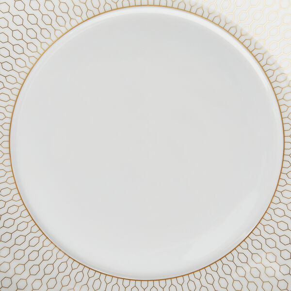 Gio Gold tallerken &Oslash; 17 cm, gull/hvit, Wedgwood