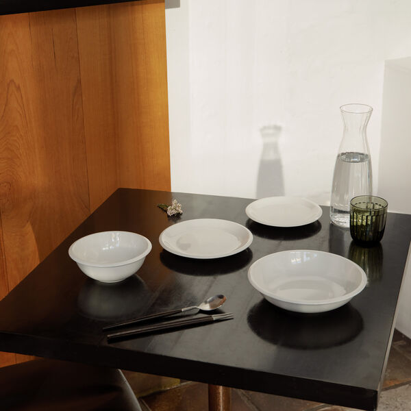 Raami tallerken, hvit, Iittala