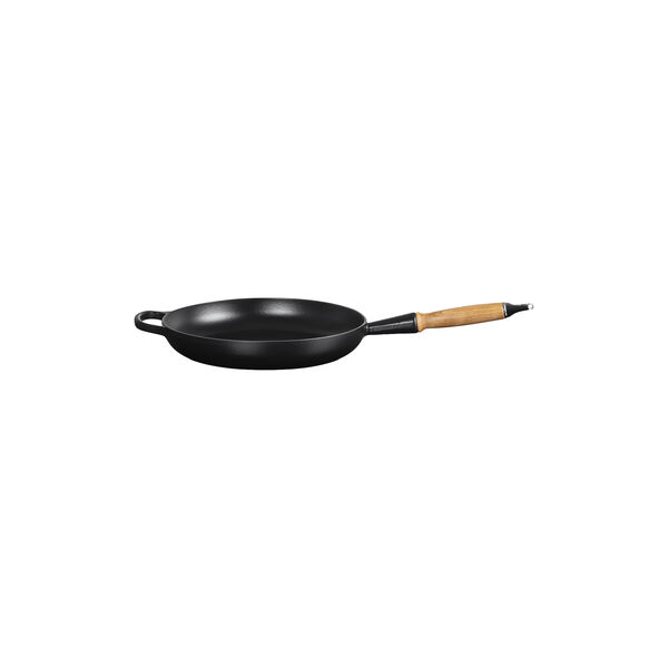 SIgnature st&oslash;pejern stekepanne med treh&aring;ndtak &Oslash; 28 cm, matte black, Le Creuset