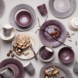 Stripes kopp 30 cl, sand, Mateus