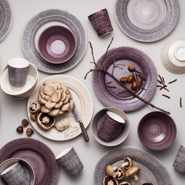 Stripes kopp 30 cl, sand, Mateus