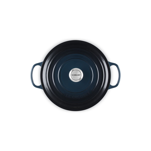 Signature rund gryte &Oslash; 28 cm, nuit, Le Creuset