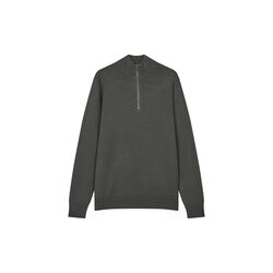 Urban Chase Half Zip Knit, asphalt, Mads N&oslash;rgaard