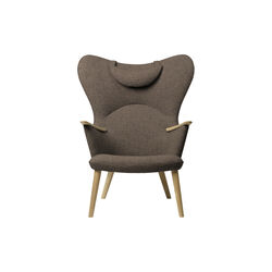 CH78 Mama Bear loungestol, brown/s&aring;pebehandlet eik, Carl Hansen & S&oslash;n