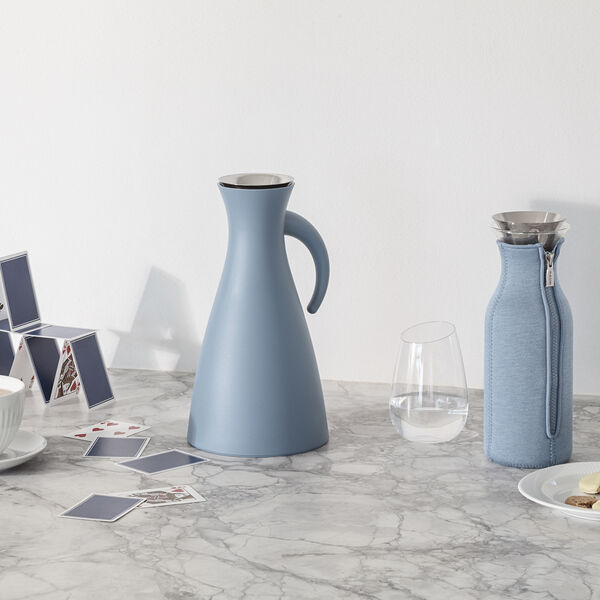 Termokanne 1 L, dusty blue, Eva Trio