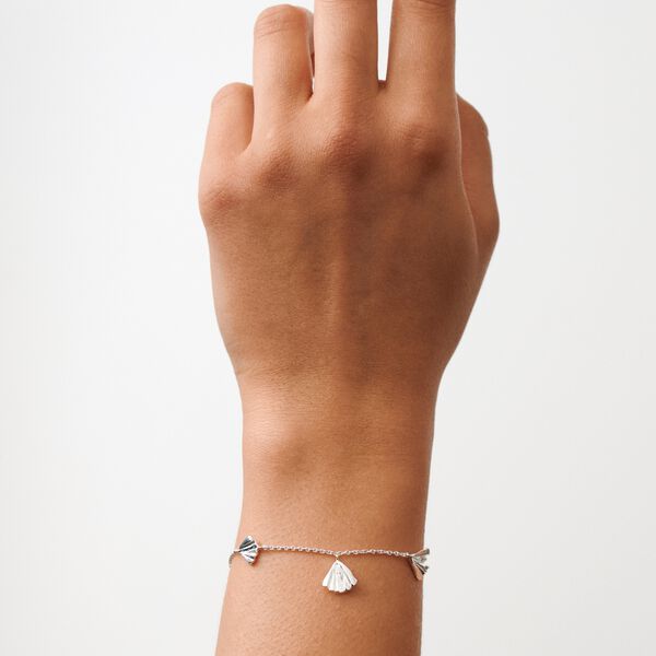 Autumn Leaf Armb&aring;nd, sterlings&oslash;lv, Pernille Corydon Jewellery