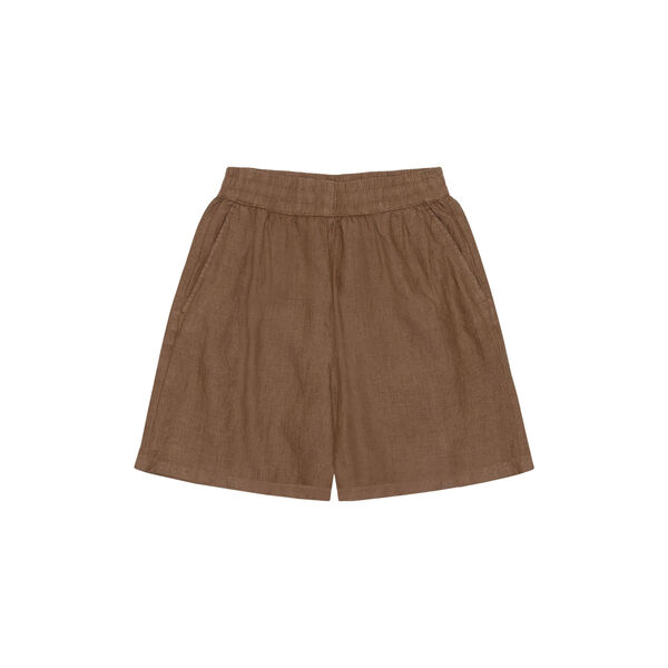 POSEY wide mid-rise linen shorts - GOTS/Vegan, tuffet, KnowledgeCotton Apparel 