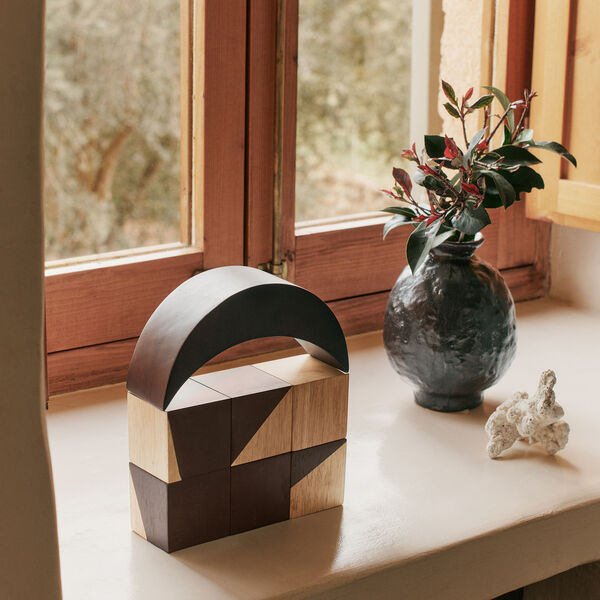 Doro Vase, kaffe, Ferm Living