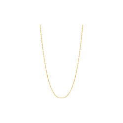 Charm halskjede, gull, WHO IS SHE