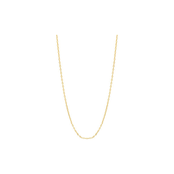 Charm halskjede, gull, WHO IS SHE