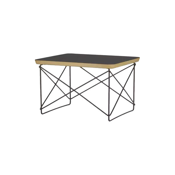 Occasional Table LTR, HPL black/basic dark, Vitra 