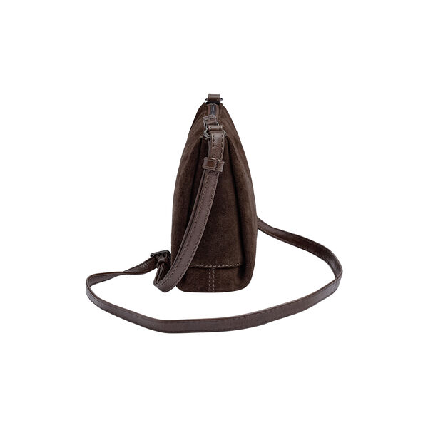 MarciMBG Crossbody Bag Suede, dark brown, Markberg