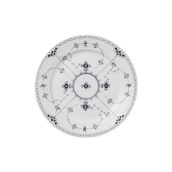Sort Musselmalt Halvblonde tallerken &Oslash; 27 cm, Royal Copenhagen