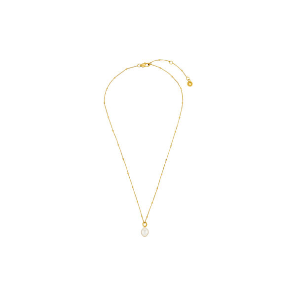 LUXE Pearl Drop Halskjede, 18k gold, Orelia