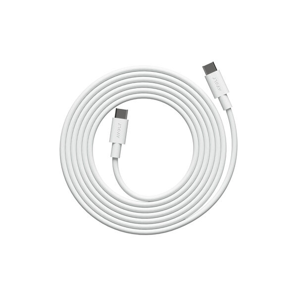 Cabel 1 USB-C to USB-C, opal white, Avolt