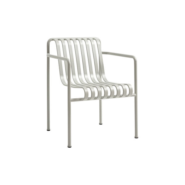 Palissade spisestuestol med armlen, sky grey, HAY