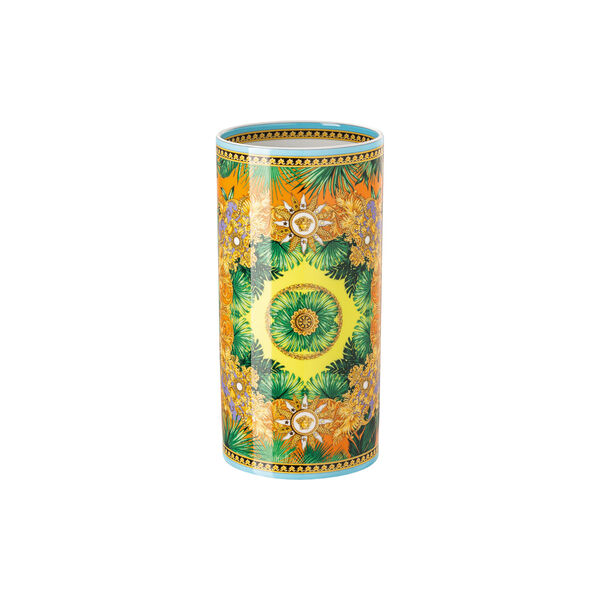 Vase 24 cm, jungle animalier, Rosenthal x Versace
