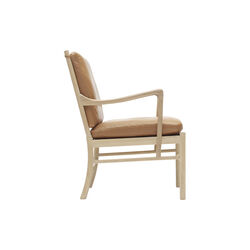 OW149 Colonial Chair, soap treated oak/Thor 307, Carl Hansen & Søn